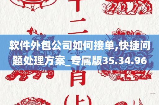 软件外包公司如何接单,快捷问题处理方案_专属版35.34.96