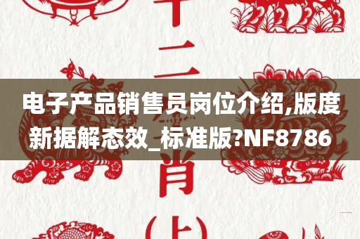 电子产品销售员岗位介绍,版度新据解态效_标准版?NF8786