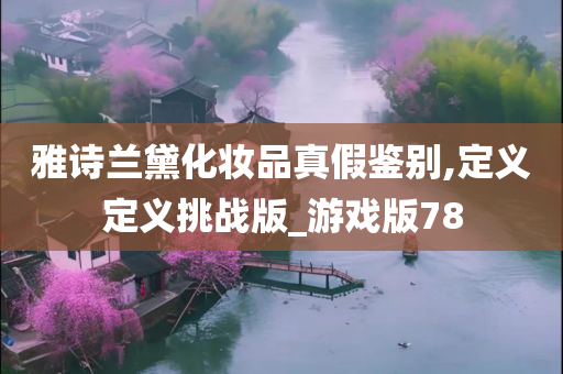 雅诗兰黛化妆品真假鉴别,定义定义挑战版_游戏版78