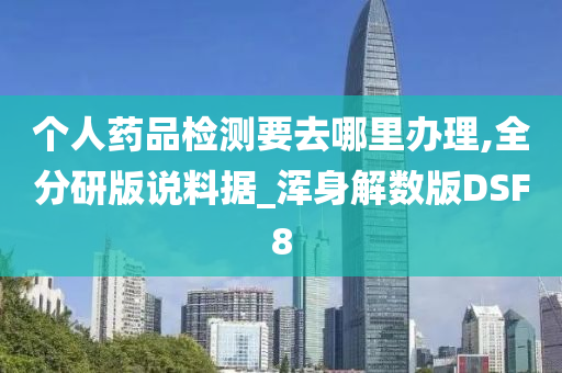 个人药品检测要去哪里办理,全分研版说料据_浑身解数版DSF8