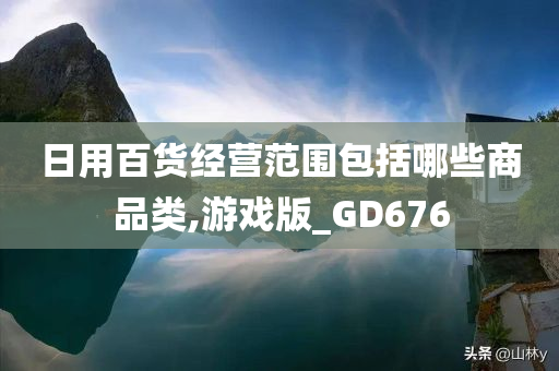 日用百货经营范围包括哪些商品类,游戏版_GD676