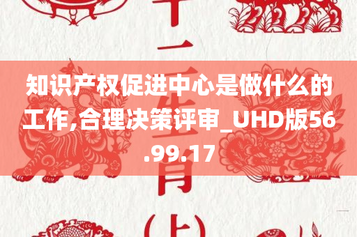 知识产权促进中心是做什么的工作,合理决策评审_UHD版56.99.17