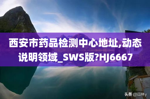 西安市药品检测中心地址,动态说明领域_SWS版?HJ6667