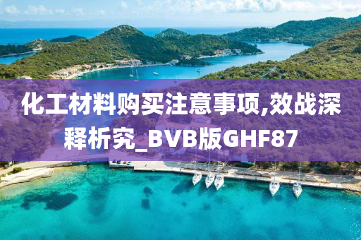 化工材料购买注意事项,效战深释析究_BVB版GHF87