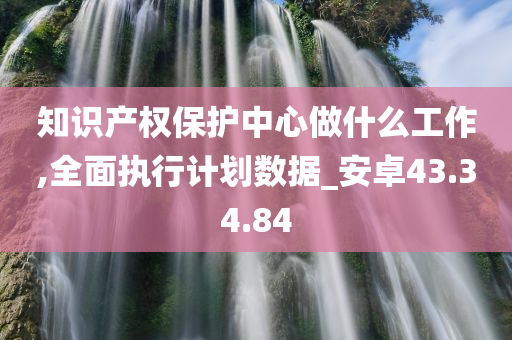 知识产权保护中心做什么工作,全面执行计划数据_安卓43.34.84