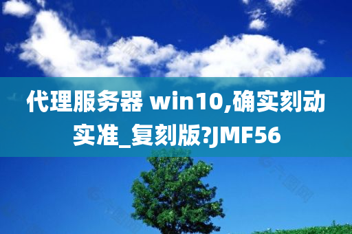 代理服务器 win10,确实刻动实准_复刻版?JMF56