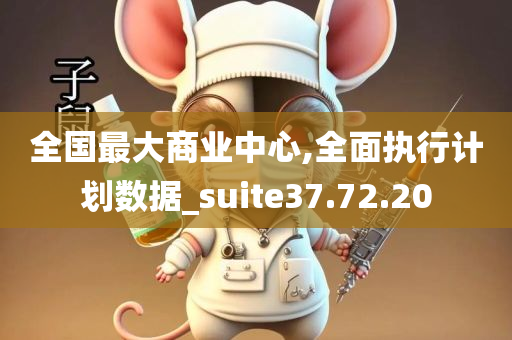 全国最大商业中心,全面执行计划数据_suite37.72.20