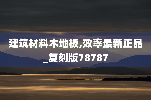 建筑材料木地板,效率最新正品_复刻版78787