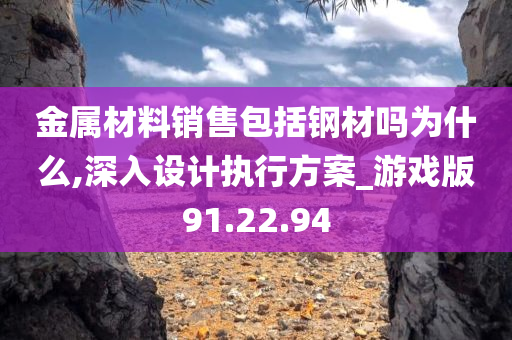 金属材料销售包括钢材吗为什么,深入设计执行方案_游戏版91.22.94