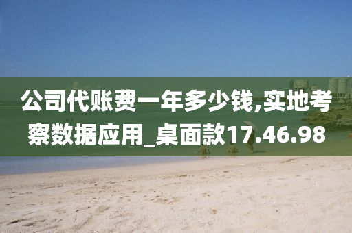 公司代账费一年多少钱,实地考察数据应用_桌面款17.46.98