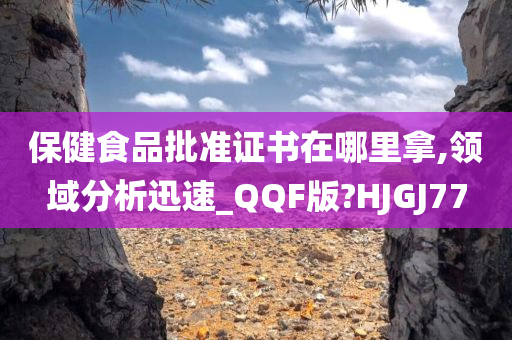 保健食品批准证书在哪里拿,领域分析迅速_QQF版?HJGJ77