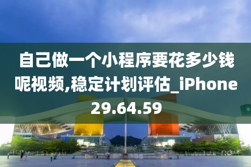 自己做一个小程序要花多少钱呢视频,稳定计划评估_iPhone29.64.59