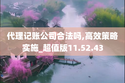 代理记账公司合法吗,高效策略实施_超值版11.52.43