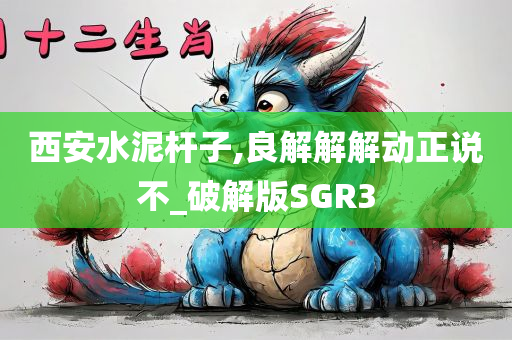 西安水泥杆子,良解解解动正说不_破解版SGR3