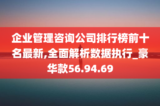 企业管理咨询公司排行榜前十名最新,全面解析数据执行_豪华款56.94.69