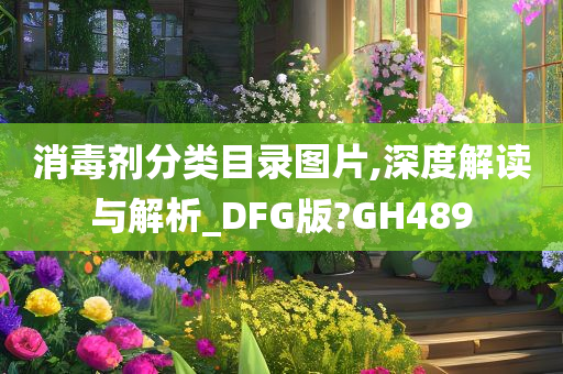 消毒剂分类目录图片,深度解读与解析_DFG版?GH489