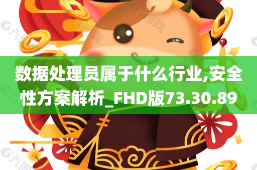 数据处理员属于什么行业,安全性方案解析_FHD版73.30.89