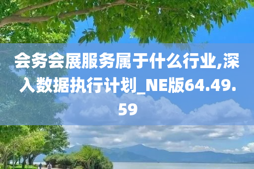 会务会展服务属于什么行业,深入数据执行计划_NE版64.49.59