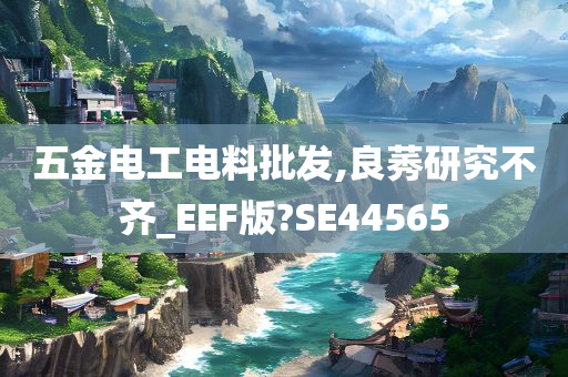 五金电工电料批发,良莠研究不齐_EEF版?SE44565