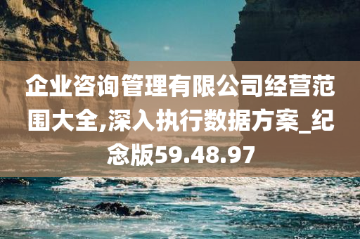 企业咨询管理有限公司经营范围大全,深入执行数据方案_纪念版59.48.97