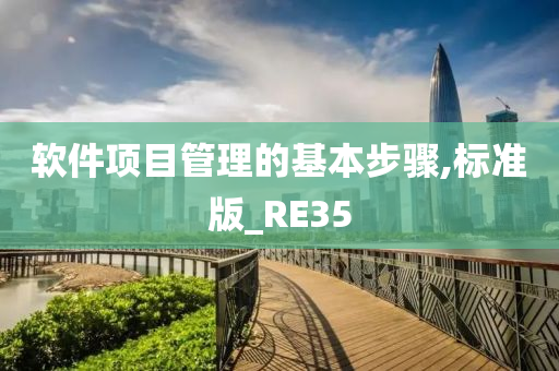 软件项目管理的基本步骤,标准版_RE35