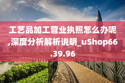 工艺品加工营业执照怎么办呢,深度分析解析说明_uShop66.39.96