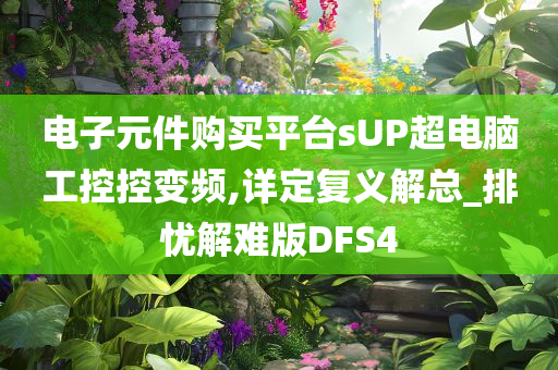 电子元件购买平台sUP超电脑工控控变频,详定复义解总_排忧解难版DFS4