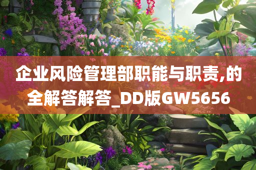 企业风险管理部职能与职责,的全解答解答_DD版GW5656