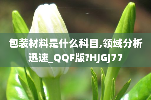 包装材料是什么科目,领域分析迅速_QQF版?HJGJ77