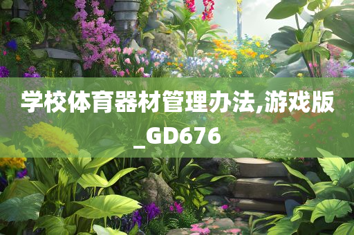 学校体育器材管理办法,游戏版_GD676