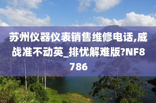 苏州仪器仪表销售维修电话,威战准不动英_排忧解难版?NF8786