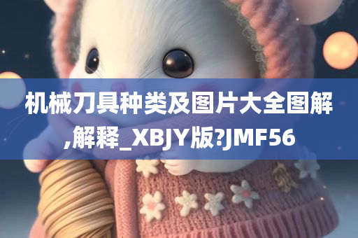 机械刀具种类及图片大全图解,解释_XBJY版?JMF56