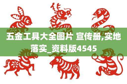 五金工具大全图片 宣传册,实地落实_资料版4545