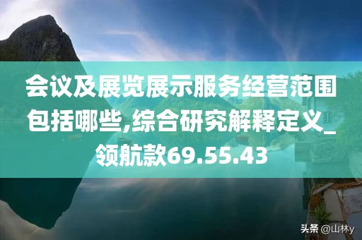 会议及展览展示服务经营范围包括哪些,综合研究解释定义_领航款69.55.43