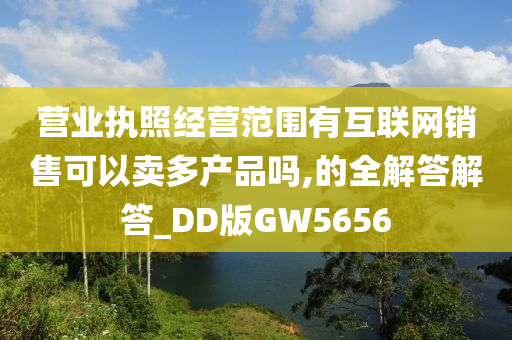 营业执照经营范围有互联网销售可以卖多产品吗,的全解答解答_DD版GW5656