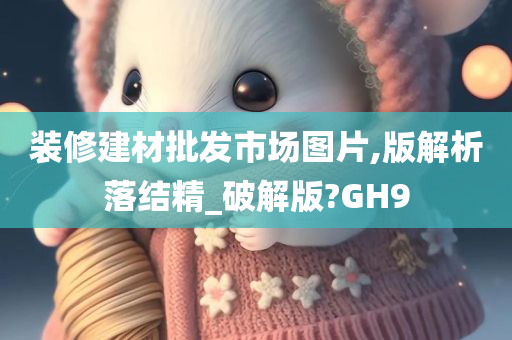 装修建材批发市场图片,版解析落结精_破解版?GH9