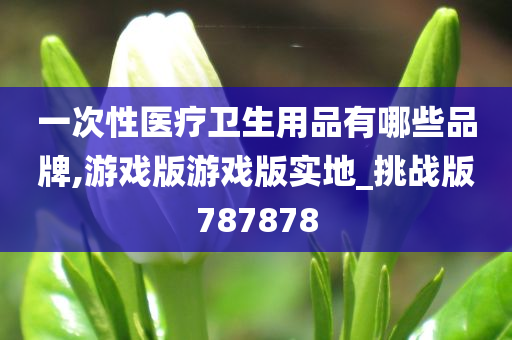 一次性医疗卫生用品有哪些品牌,游戏版游戏版实地_挑战版787878