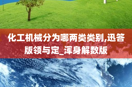 化工机械分为哪两类类别,迅答版领与定_浑身解数版