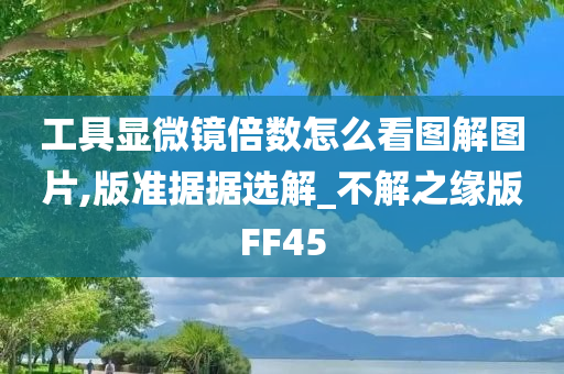 工具显微镜倍数怎么看图解图片,版准据据选解_不解之缘版FF45