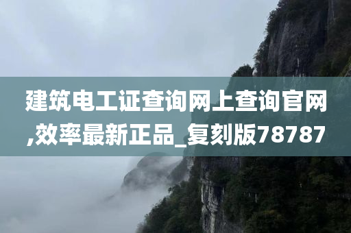 建筑电工证查询网上查询官网,效率最新正品_复刻版78787