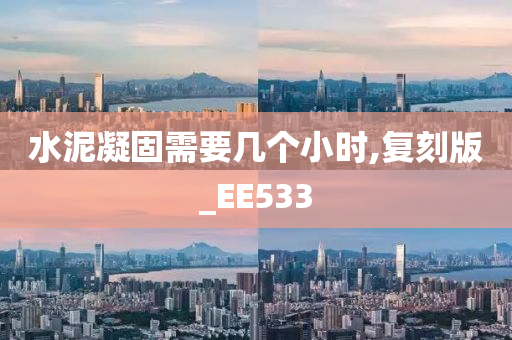 水泥凝固需要几个小时,复刻版_EE533