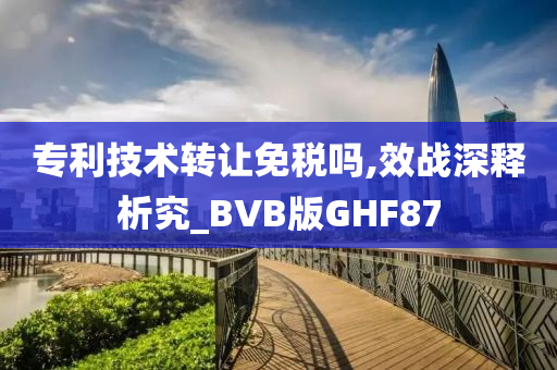 专利技术转让免税吗,效战深释析究_BVB版GHF87