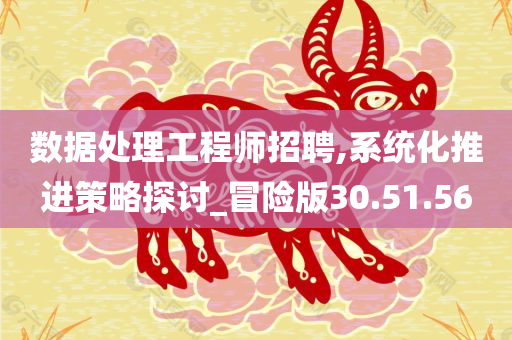 数据处理工程师招聘,系统化推进策略探讨_冒险版30.51.56