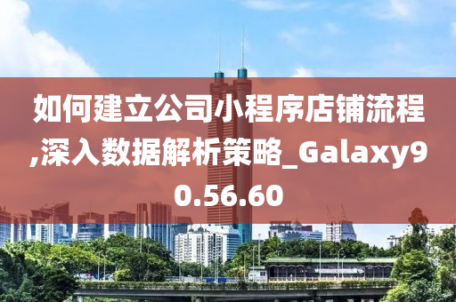 如何建立公司小程序店铺流程,深入数据解析策略_Galaxy90.56.60