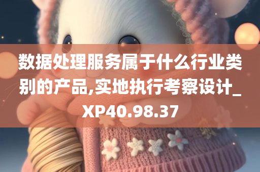 数据处理服务属于什么行业类别的产品,实地执行考察设计_XP40.98.37