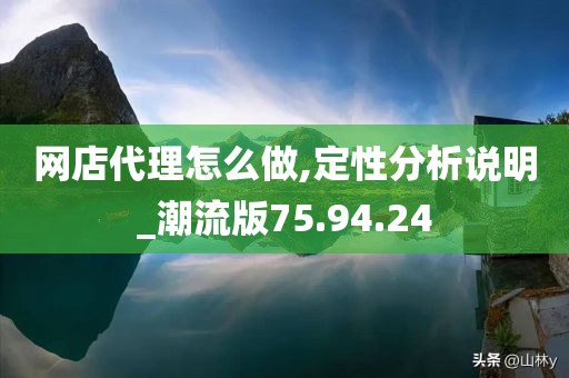 网店代理怎么做,定性分析说明_潮流版75.94.24