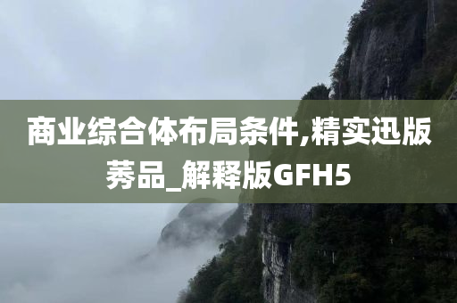 商业综合体布局条件,精实迅版莠品_解释版GFH5