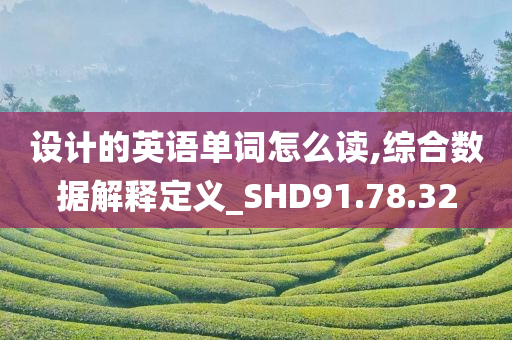 设计的英语单词怎么读,综合数据解释定义_SHD91.78.32