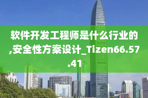 软件开发工程师是什么行业的,安全性方案设计_Tizen66.57.41