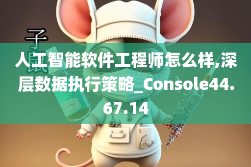 人工智能软件工程师怎么样,深层数据执行策略_Console44.67.14